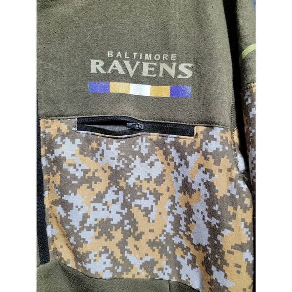 Baltimore Ravens "Salute to Soldiers" Jacket #036‎ - Picture 2 of 5